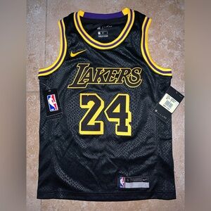 Kobe Bryant Los Angeles Lakers Nike Youth Mamba Swingman Player Jersey - Black
